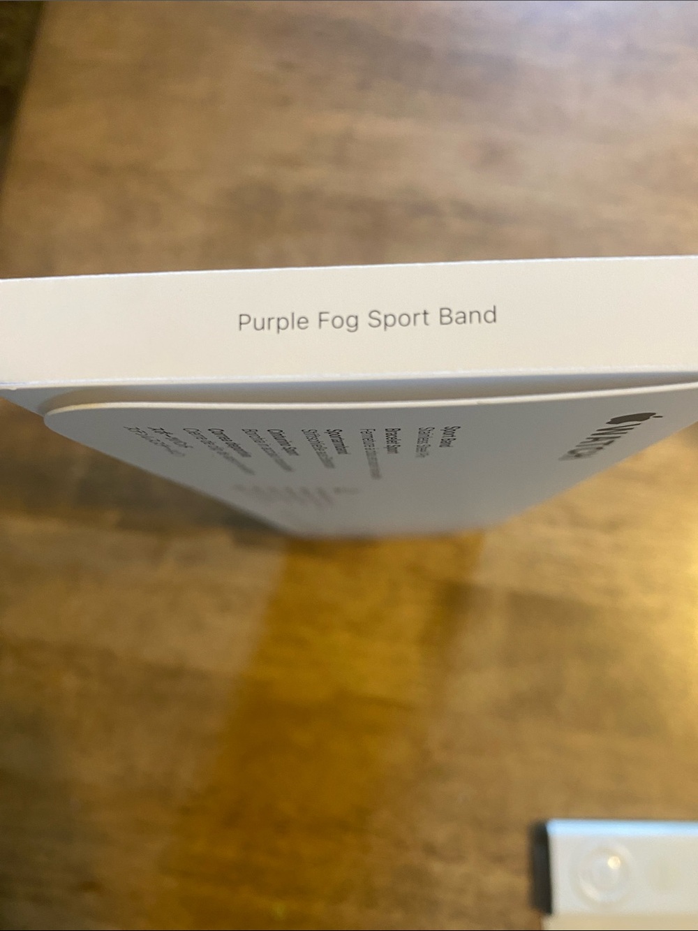 New unopened Apple Watch Sport Band in Purple Fog 42mm S/M - Picture 5 of 6
